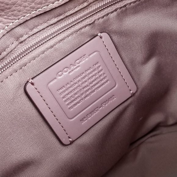 NEW! Coach Elle Drawstring Crossbody Pink - Picture 4 of 6